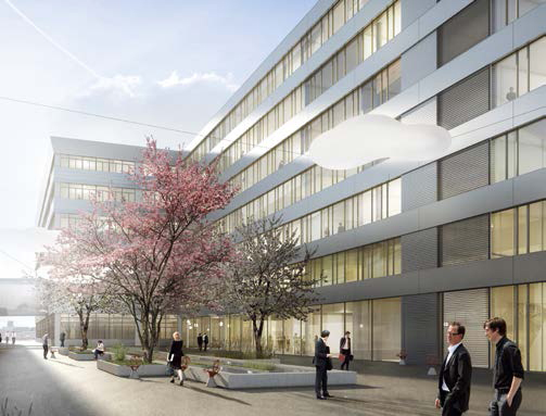 Geïntegreerde planning bij Zwitserse hoofdkantoor Siemens dankzij BIM